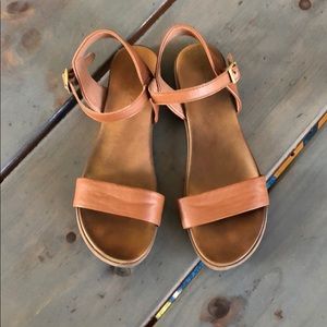 Great Condition Rock & Candy Brown Worn Sandals